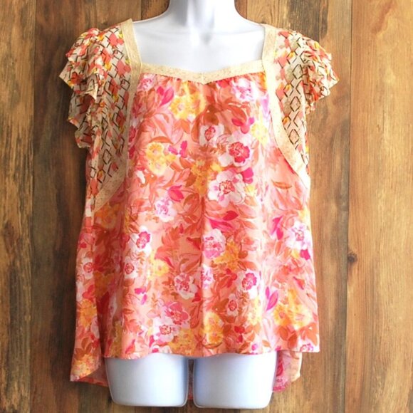 NWT JODIFL Los Angeles Women's Blouse Medium - Picture 1 of 3
